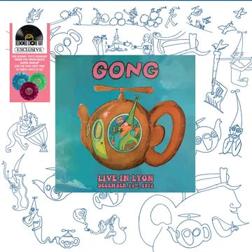 Gong - Live In Lyon, December 14, 1972 3LP