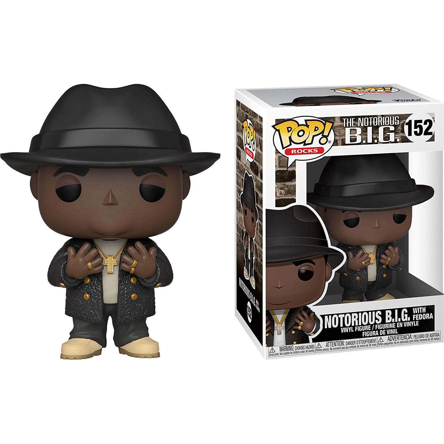 FUNKO POP! NOTORIOUS B.I.G. with outlets FEDORA (BIGGIE) NYCC 2022