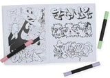 Graffiti Style Coloring Book