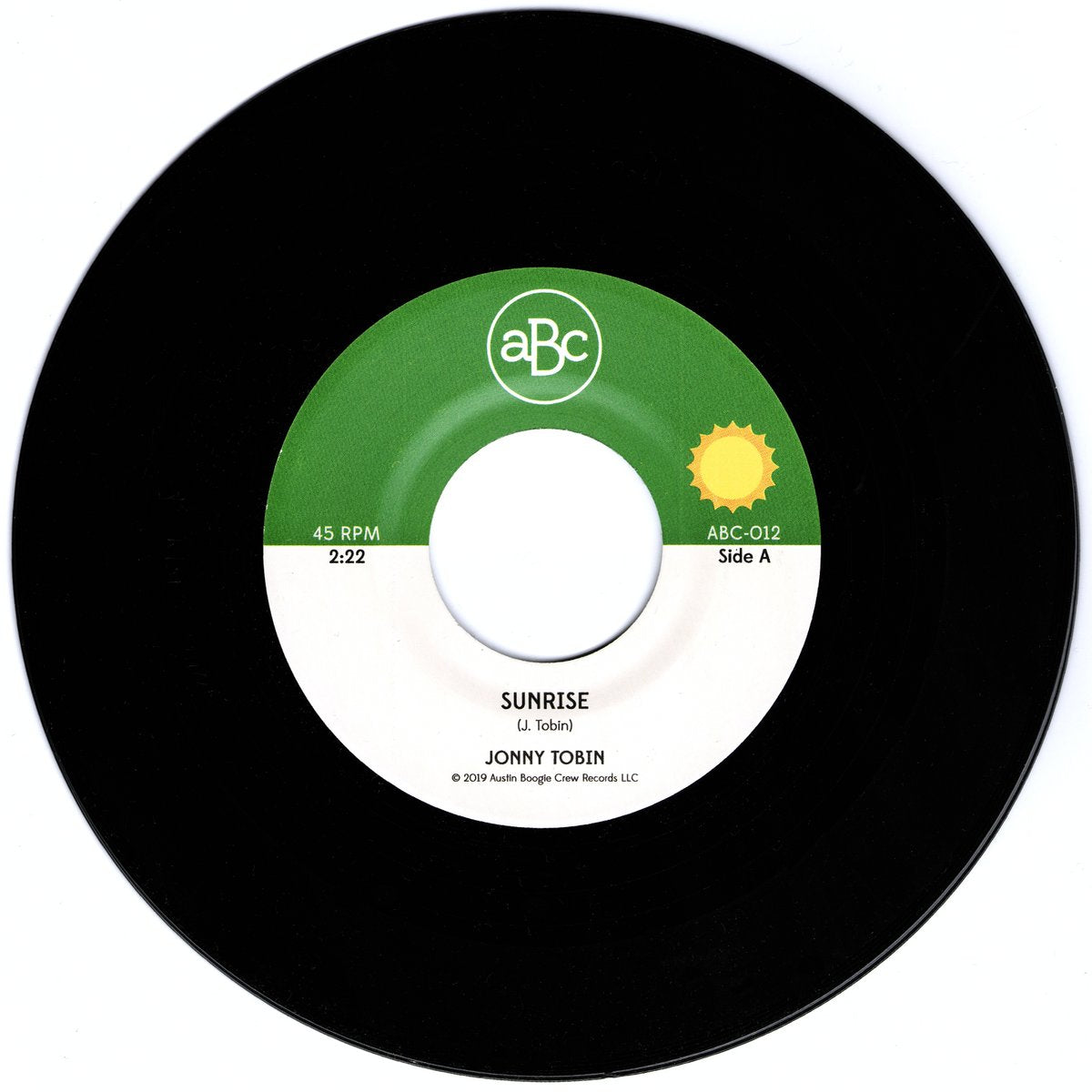 Jonny Tobin - Sunrise 7-Inch