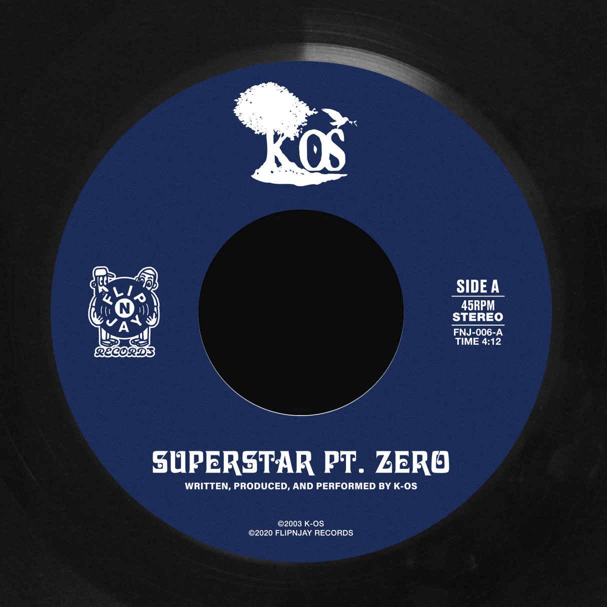 K-OS - Superstar Pt. Zero / Supernovas 7-Inch