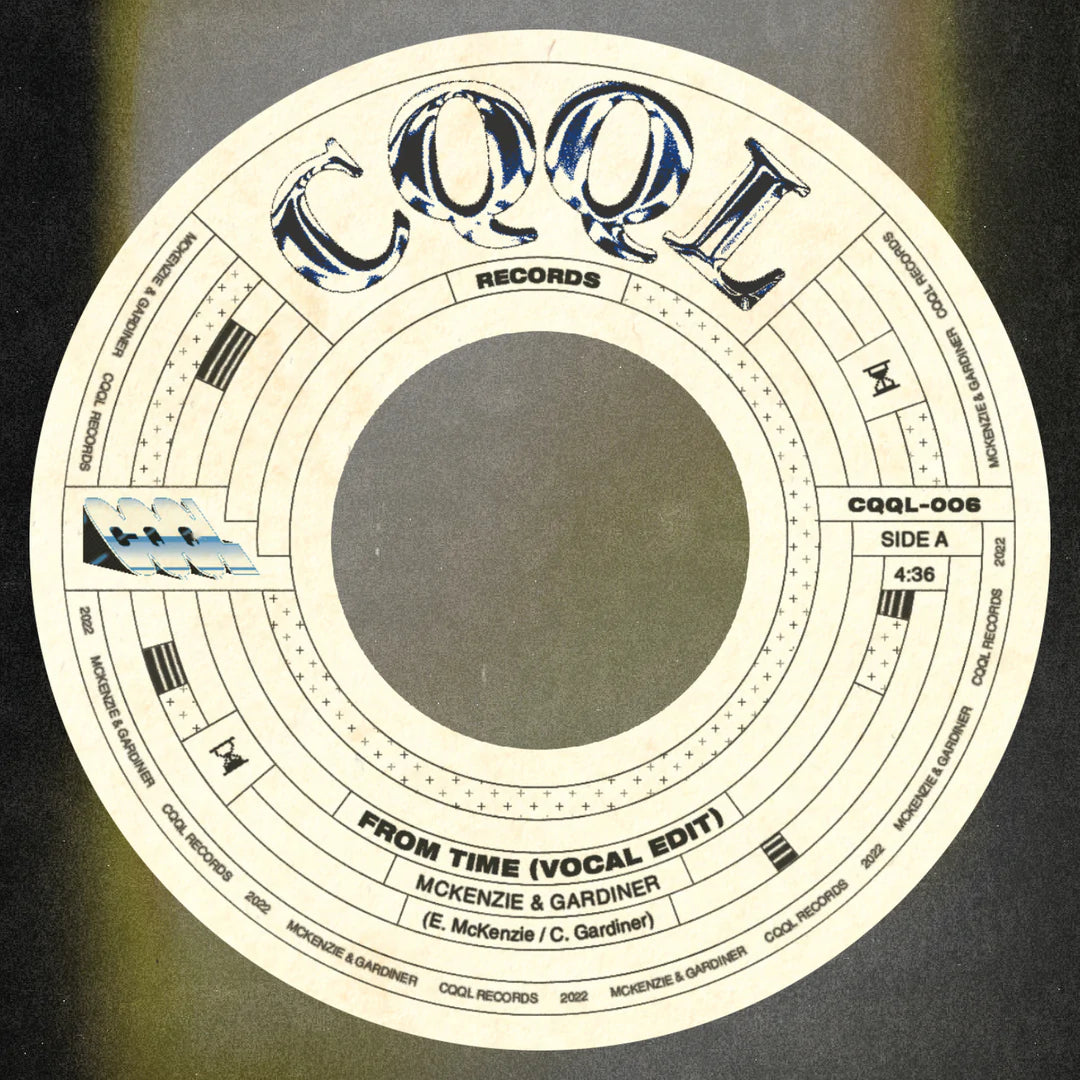 McKenzie & Gardiner - From Time b/w From Time (Groove Version)  7-Inch