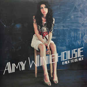 Amy Winehouse - Back To Black LP (Black/Blue Vinyl)