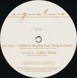 Calibre - Drop It Down 12-Inch