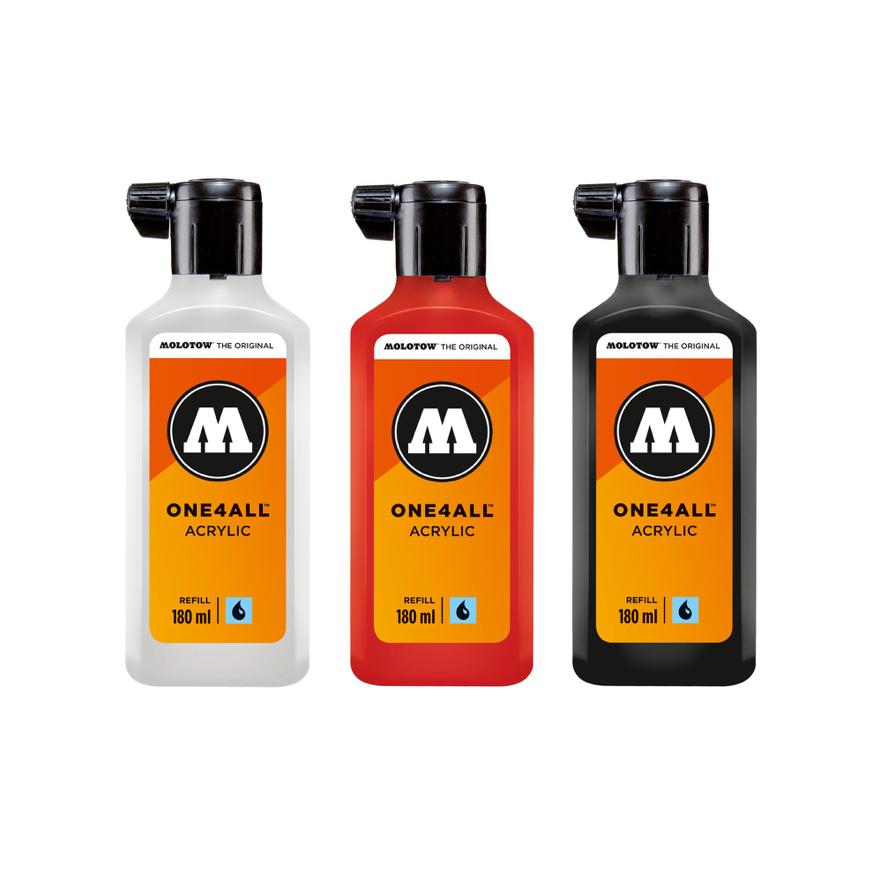 Molotow High Solid One4All 180ml Refill Paint