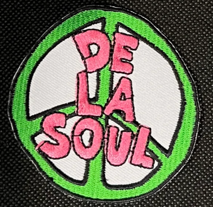 De La Soul Green and Pink Peace Patch