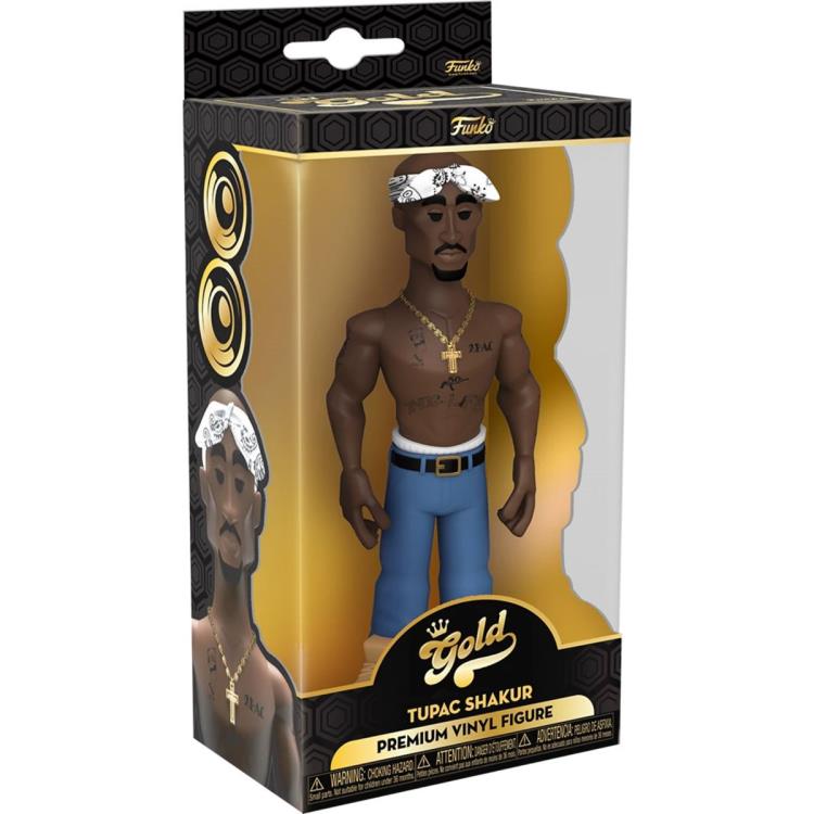 Tupac Shakur Gold 5-Inch Premium Vinyl Figure