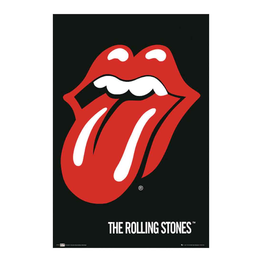 Rolling Stones Tongue Poster