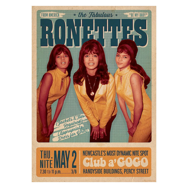 Ronettes Poster